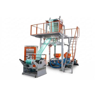 double colors blown film machine